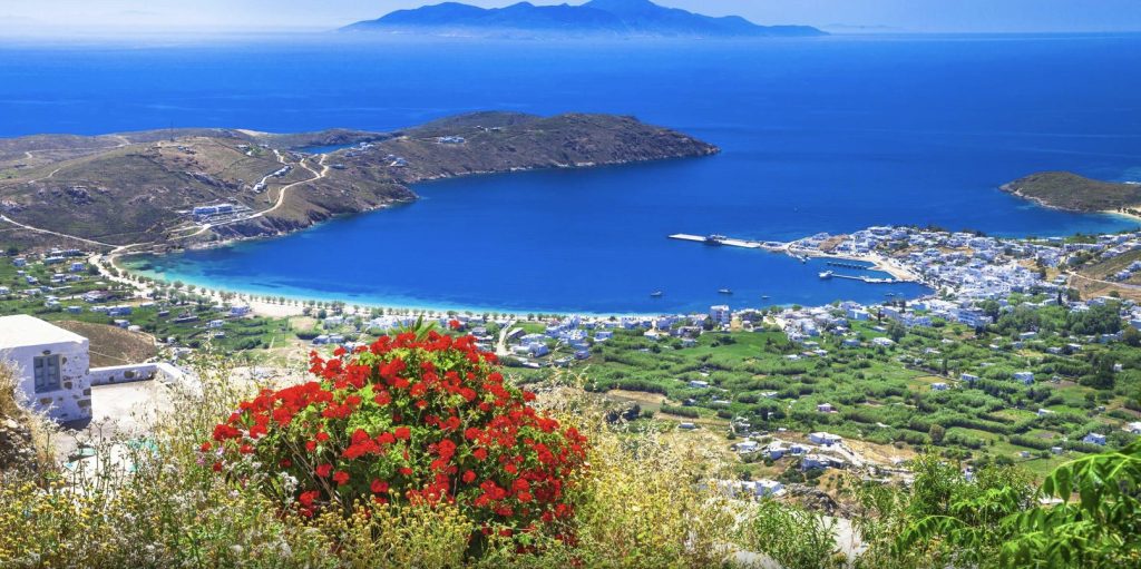 Serifos island in Greece 